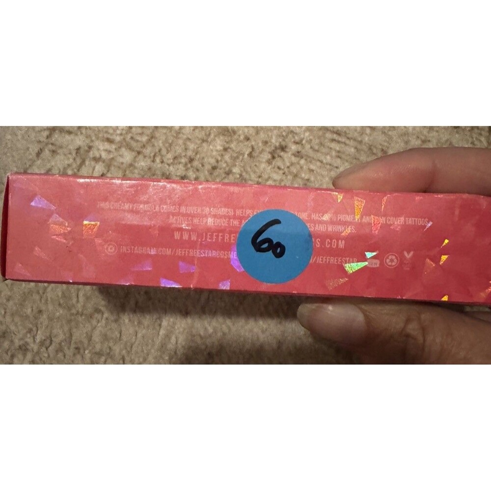 NIB Jeffree Star Cosmetics Magic Star Liquid Concealer Shade Orange 3.4ml - Picture 4 of 7